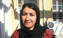 Nasimeh Niazi, an Afghan MP