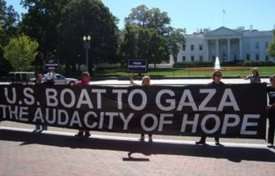 US Flotilla Ship: We Intend to Break Gaza Blockade