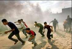 غزہ،اسرائیلی فوج کی بمباری، 2 فلسطینی شہید، ایک زخمی
