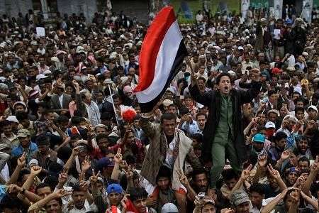 Demo sejuta rakyat di Yaman
