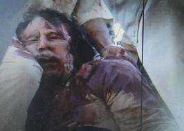 Colonel Gaddafi is dead; the agents of the NATO killed him