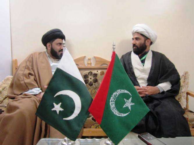 مجلس وحدت مسلمین پاکستان کے مسئول برائے امور خارجہ علامہ سید شفقت شیرازی سے دمشق میں ملاقات