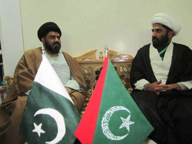 مجلس وحدت مسلمین پاکستان کے مسئول برائے امور خارجہ علامہ سید شفقت شیر ازی سے دمشق میں ملاقات
