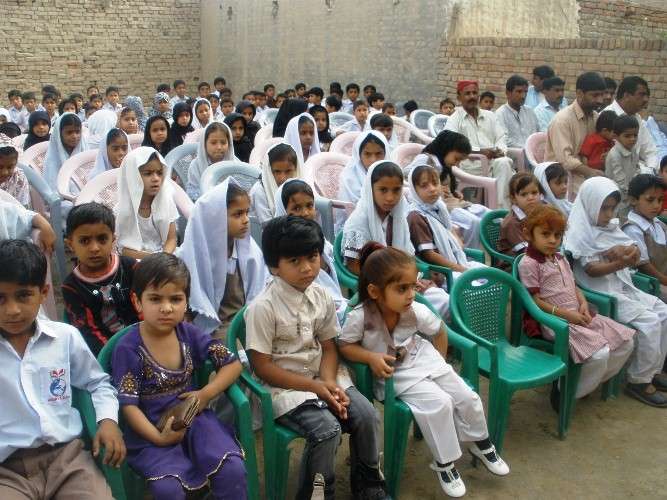 معصومین پبلک سکول بڈہ، ضلع لاڑکانہ صوبہ سندھ میں سالانہ یوم والدین کا انعقاد