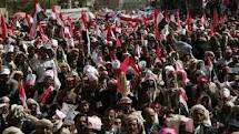 Yemenis protest in suppot of northern tribal areas