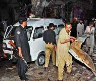 پشاور میں رات گئے بم دھماکہ، دو افراد ہلاک