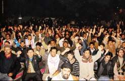 اسلام آباد، 5 گھنٹے تک جاری رہنے والا احتجاجی دھرنا اختتام پذیر
