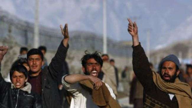 Afghans hold demo to protest against abuses by US-led forces