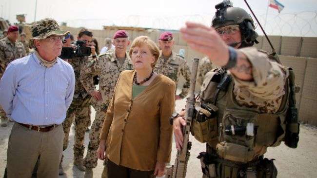 Germany will continue military aid to Afghanistan after 2014: Merkel