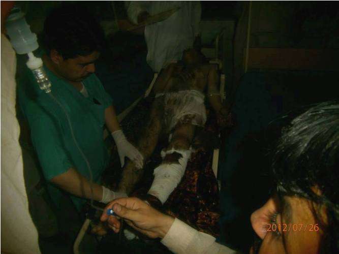 پارا چنار دھماکوں میں زخمی ہونے والے 12 افراد پشاور منتقل