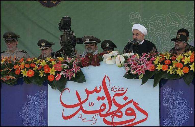 ایران کے دارالحکومت تہران میں ہفتہ دفاع مقدس کی مناسبت سے تقریب کا انعقاد