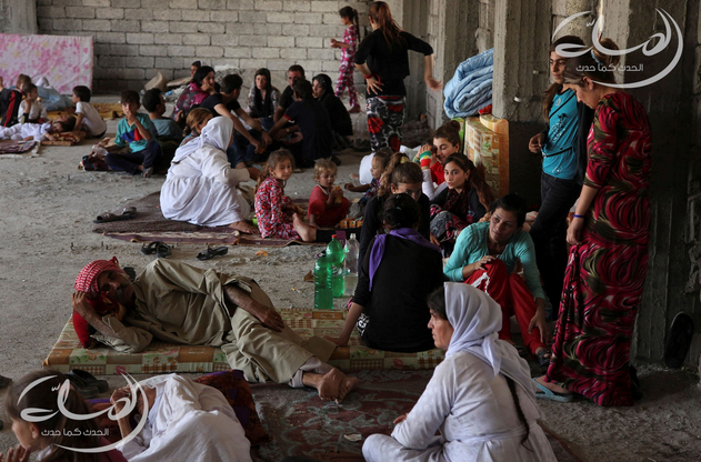 آواره های اقلیت ایزدی منطقه کردستان عراق