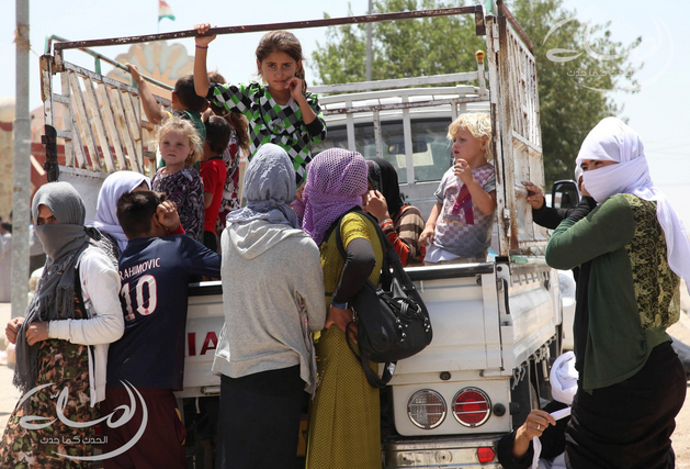 آواره های اقلیت ایزدی منطقه کردستان عراق