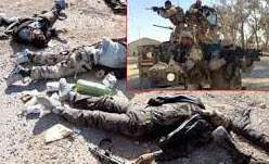 هلاکت صدها تروریست تکفیری در حمله سنگین ارتش عراق