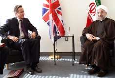 ایرانی صدر اور برطانوی وزیراعظم میں 1979ء کے بعد پہلی ملاقات
