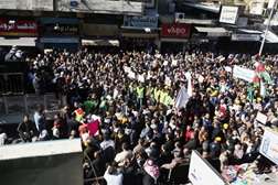 Jordanians demonstrate in solidarity with Al-Aqsa Mosque