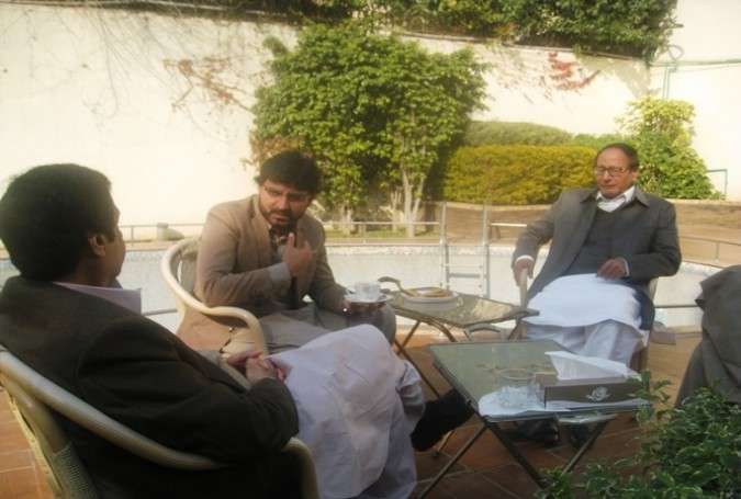 چودھری شجاعت حسین سے ایم ڈبلیو ایم کے سیکرٹری سیاسیات ناصر شیرازی کی ملاقات