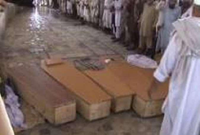 پشاور، بارشوں کے باعث جاں بحق ہونیوالے ایک ہی خاندان کے 6 افراد کی نماز جنازہ ادا کردی گئی