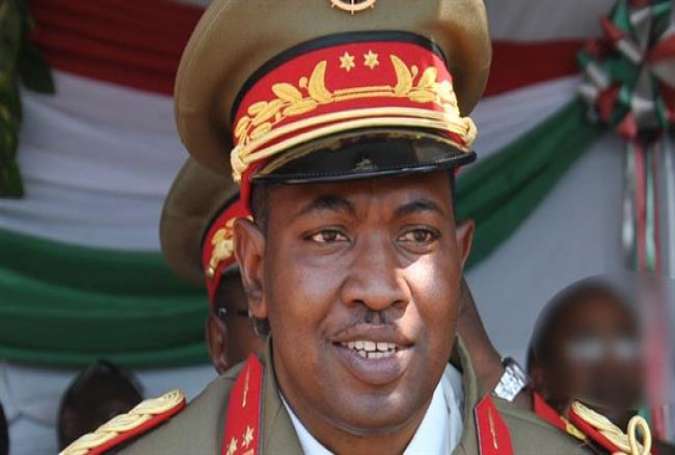 Godefroid Niyombare, a top Burundian general
