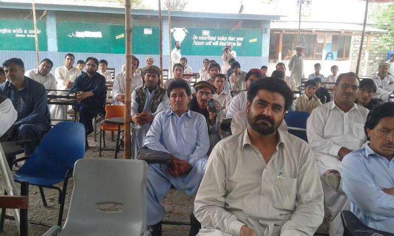 اسلامیہ ہائی سکول پاراچنار میں منعقد ہونیوالے امن مشاعرے کی عکسبندی