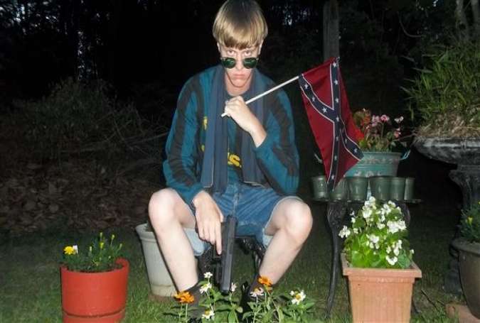 This undated photo shows Dylann Roof, a white supremacist accused of shooting nine people dead at a black church in the South Carolina.