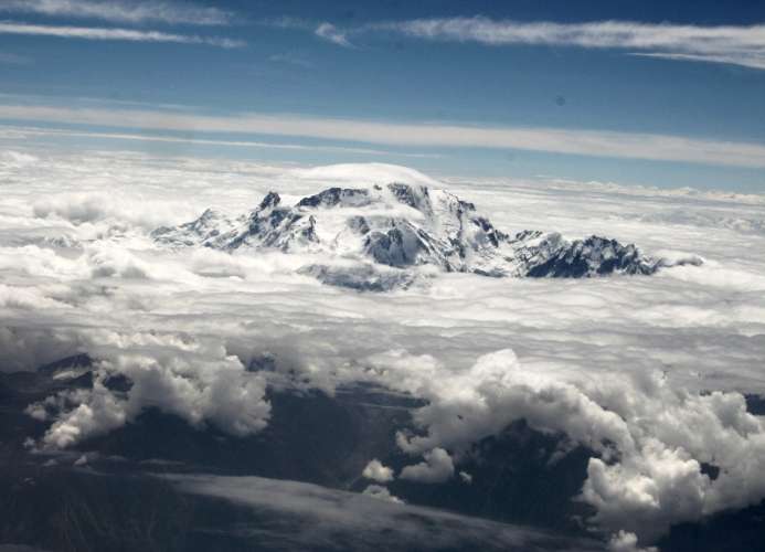نانگا پربت یا قاتل پہاڑ کی دلفریب تصویر