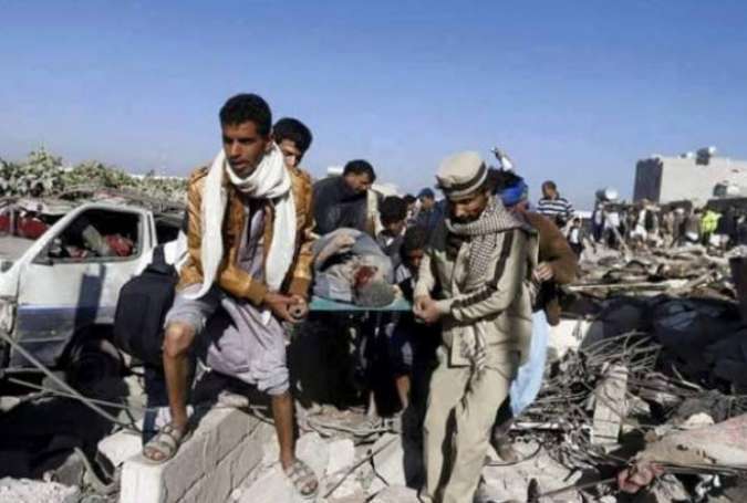 آل سعود با بمب‌های ساخت آمریکا مردم مسلمان  یمن را قتل عام می کند