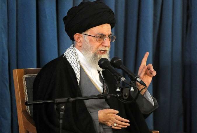 امریکی اپنے وعدے پورے نہیں کر رہے، ایران اپنے اصولی موقف سے پیچھے نہیں ہٹے گا، سید علی خامنہ ای