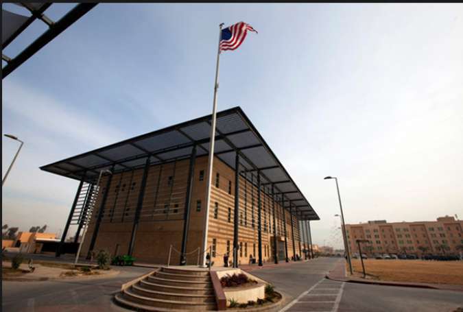 سفارت آمریکا پناه بردن مسئولان سیاسی عراقی را به مقر این سفارتخانه در بغداد تکذیب کرد