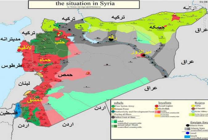 جدیدترین تحولات میدانی سوریه
