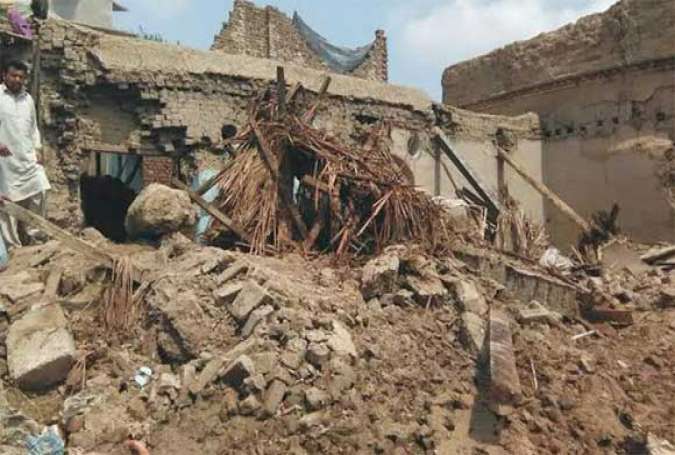ڈی آئی خان، مکان کی دیوار گرنے سے والد جاں بحق، 3 بچے زخمی