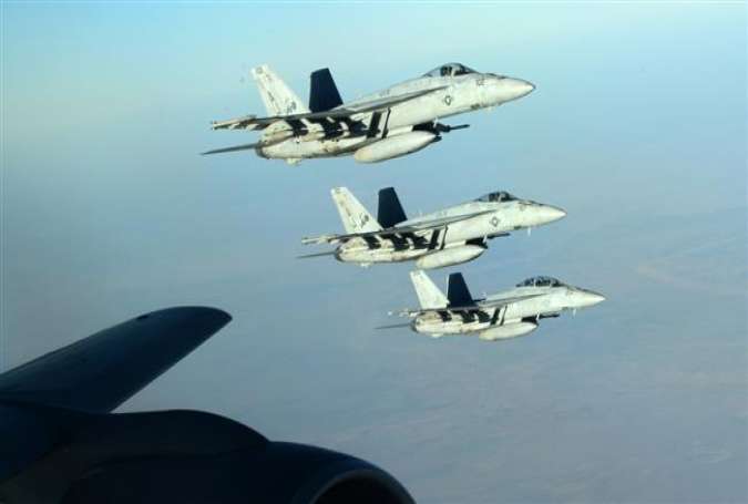 Files photo of US Air Force fighter bombers that are part of the coalition purportedly aimed at striking positions of Daesh terrorists in Iraq and Syria.