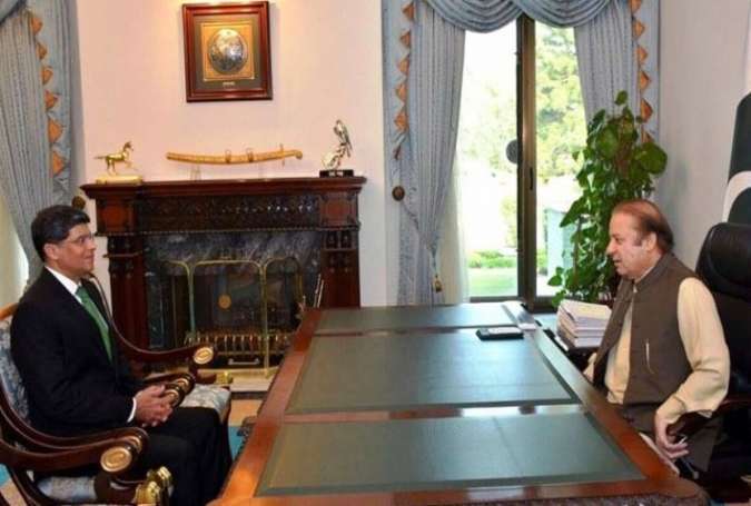 ڈی جی آئی ایس آئی نوید مختار کی وزیراعظم نواز شریف سے پہلی ملاقات