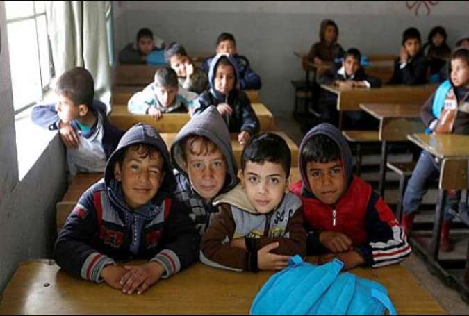 موصل، فوج کے قبضے کے بعد مشرقی حصے میں اسکول کھل گئے