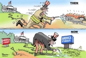 Uncle Sam then and now