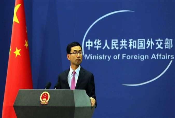 China’s Foreign Ministry spokesman Geng Shuang