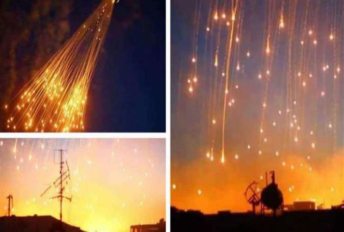 US-led coalition appears to be using white phosphorous in Syria, Iraq
