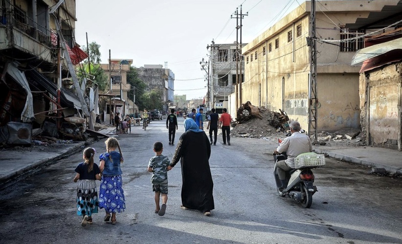 موصل کے شہری واپس اپنے گھروں کو لوٹ رہے ہیں