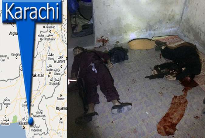 کراچی میں سی ٹی ڈی کی کارروائی، 3 طالبان دہشتگرد ہلاک، 4 گرفتار
