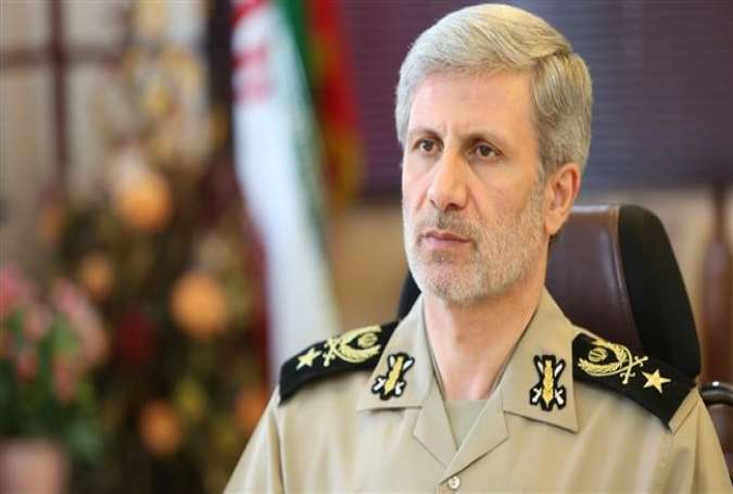 Iran’s Defense Minister Brigadier General Amir Hatami