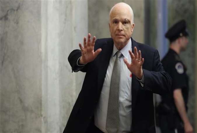 US Senator John McCain (Photo by AFP)