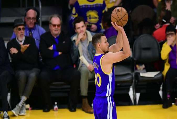 NBA star Stephen Curry of the Golden State Warriors (photo by AFP)