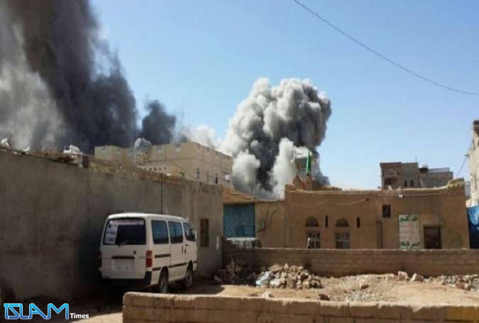 قصف سعودي يستهدف مناطق سكنية بالمديريات بصعدة في اليمن