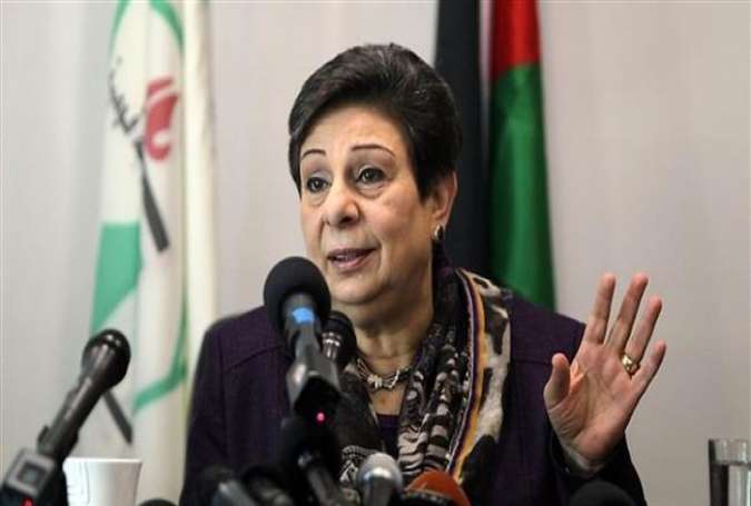 Hanan Ashrawi, a member of the the Palestine Liberation Organization (PLO)’s Executive Committee