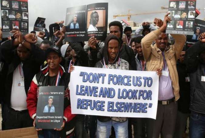 نژادپرستی یهودیان: آفریقاییان باید خاک «فلسطین اشغالی» را ترک کنند