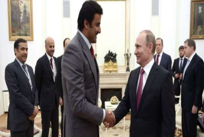 دعوت پوتین از امیر قطر برای سفر به مسکو