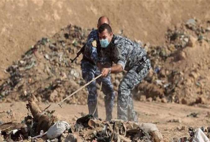 کشف گور دسته جمعی قربانیان داعش در شمال عراق