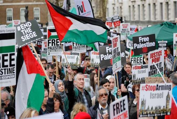 1000s join rallies in UK, Canada, Australia to slam Israel atrocities on Palestine
