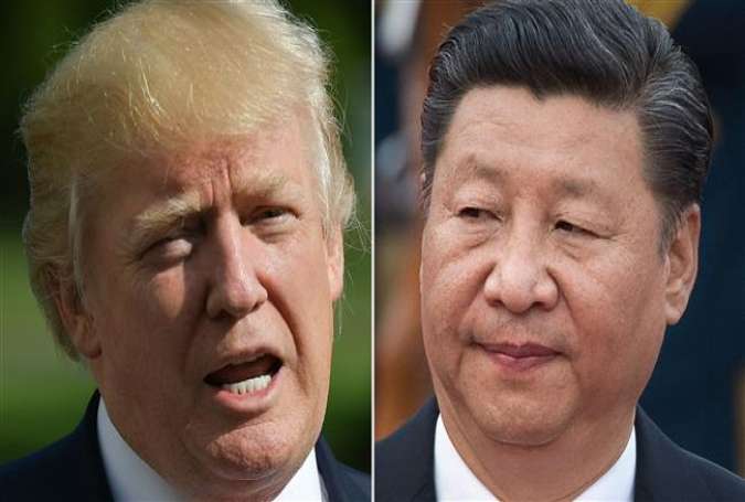 This combination of file photos shows US President Donald Trump (L) and Chinese President Xi Jinping. (Photo by AFP)