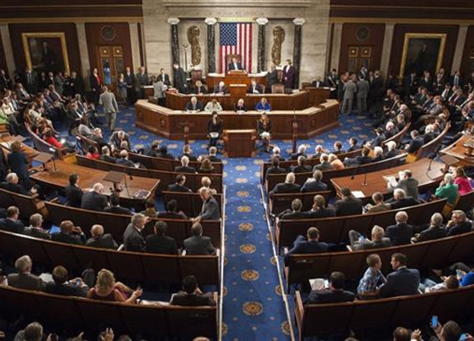The US House of Representatives at work (file photo)